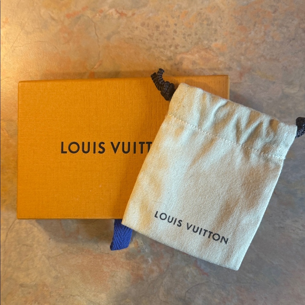 Louis Vuitton Orange Box with Cream Dust Bag